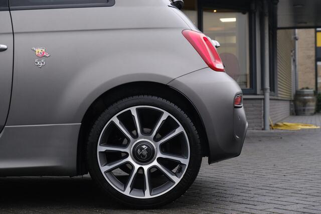 Abarth 595 1.4 T-Jet 165PK Turismo Automaat Panodak Leder Mat Grijs
