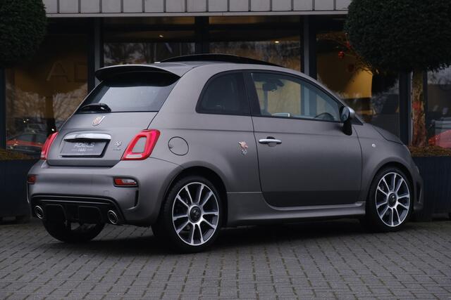 Abarth 595 1.4 T-Jet 165PK Turismo Automaat Panodak Leder Mat Grijs