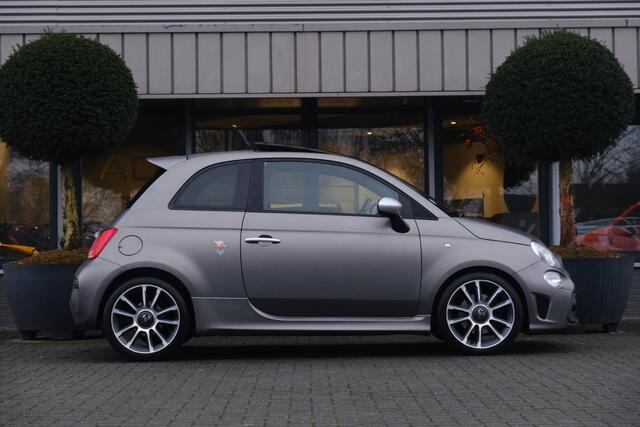 Abarth 595 1.4 T-Jet 165PK Turismo Automaat Panodak Leder Mat Grijs