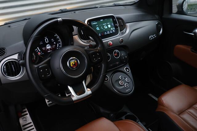 Abarth 595 1.4 T-Jet 165PK Turismo Automaat Panodak Leder Mat Grijs