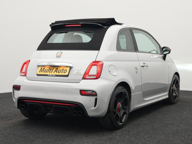 Abarth 595 Pista 165 pk Automaat Campovolo Grau | bi Xenon | Monza Sportuitlaat | Apple Carplay | Sportstoelen | G Force Indicator | 17"L.M | DAB | Parkpilot |