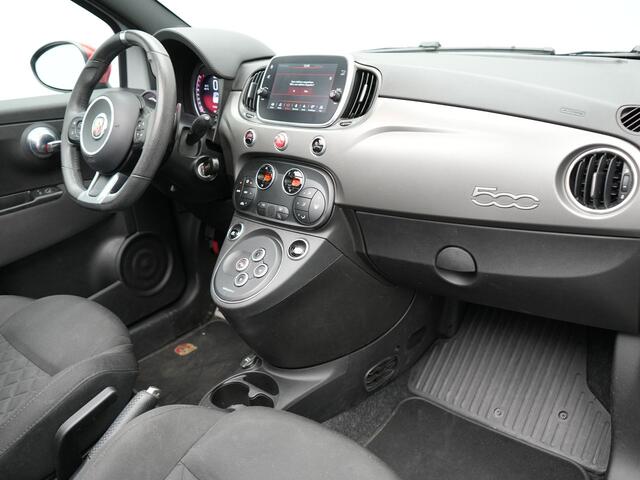 Abarth 595 Pista 165 pk Automaat Campovolo Grau | bi Xenon | Monza Sportuitlaat | Apple Carplay | Sportstoelen | G Force Indicator | 17"L.M | DAB | Parkpilot |
