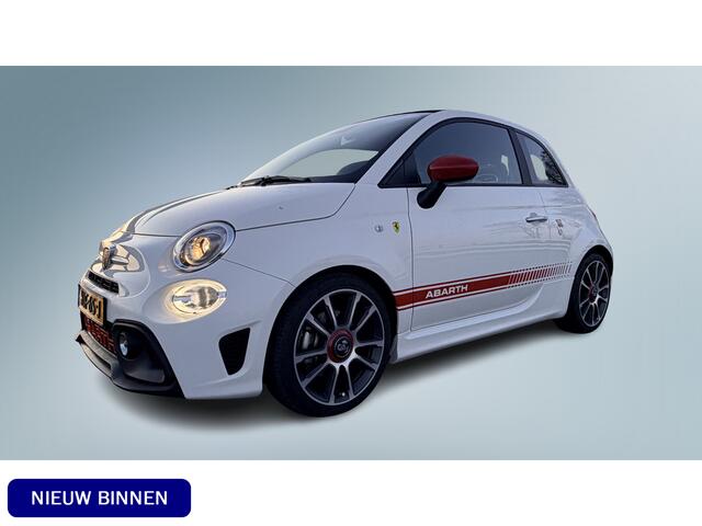 Abarth 595 595c MTA Turismo Pista 1.4 T-Jet Abarth MTA Turismo 165 pk Classico Pista F1 Unieke Abarth 595 MTA Cabriolet Leder bruin 17" Classic Abarth look
