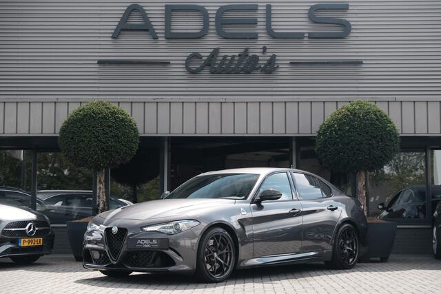 Alfa Romeo GIULIA 2.9 V6 Quadrifoglio Facelift MY2021 Dealer Onderhouden Grigio Vesuvio
