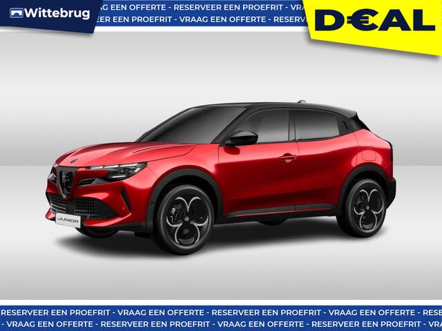 Alfa Romeo Junior 1.2 Turbo Hybrid 136PK Ibrida Speciale | Techno Pack | Elektrische achterklep | Adaptive cruise | Stoelverwarming | Leverbaar Juni/Juli