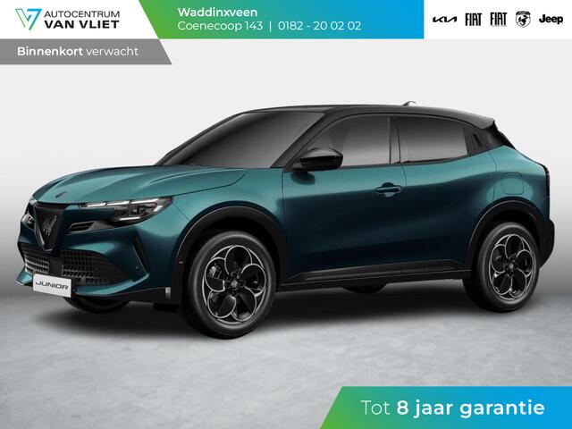 Alfa Romeo Junior 1.2 Turbo Hybrid Ibrida Q4 Ti | Pack Tech | 18" Petali | Navigli Blue