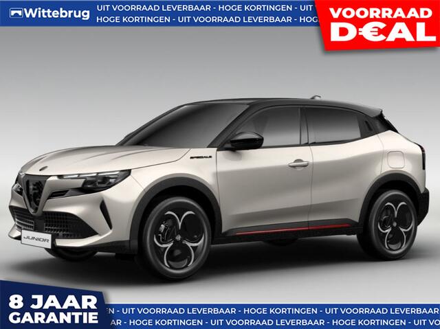 Alfa Romeo Junior 1.2 Turbo Hybrid 145 Ibrida Speciale SNEL RIJDEN - PANORAMADAK - 8 JAAR GARANTIE