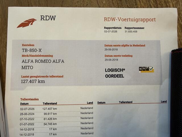 Alfa Romeo MITO 0.9 TwinAir ECO 127Dkm NAP, Navi, Clima Nw APK --Inruil Mogelijk--