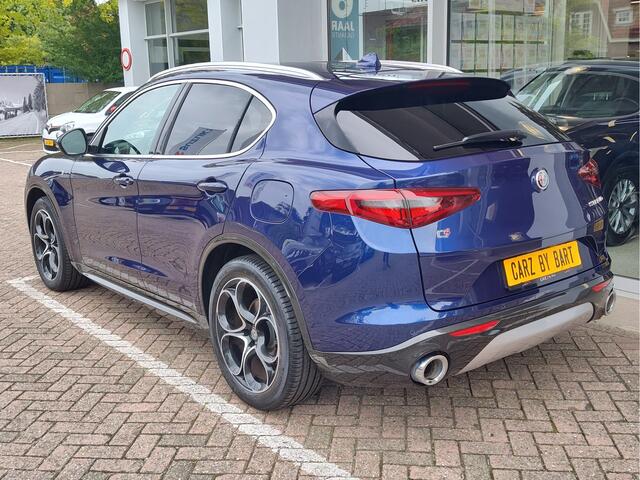 Alfa Romeo Stelvio 2.0 T AWD Ti AUTOMAAT Bruin leder | Trekhaak wegklapbaar | Stoelverwarming