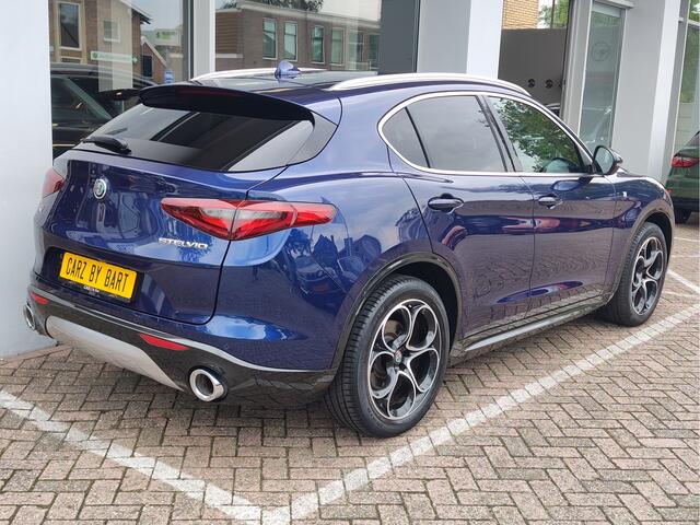 Alfa Romeo Stelvio 2.0 T AWD Ti AUTOMAAT Bruin leder | Trekhaak wegklapbaar | Stoelverwarming