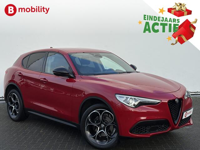 Alfa Romeo Stelvio 2.0 T AWD B-Tech Automaat Trekhaak 2.300kg | Leer | Achteruitrijcamera | Stoel/Stuurwielverwarming | DAB