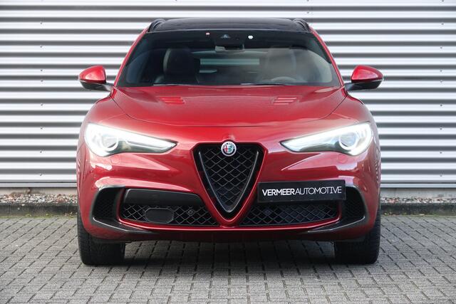 Alfa Romeo Stelvio 2.9 V6 AWD Quadrifoglio | Pano | Harman/Kardon | Carbon | ACC | Nieuwstaat ! | Memory |