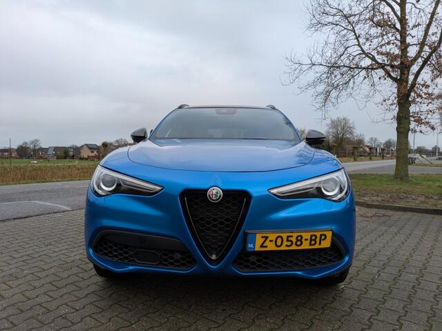 Alfa Romeo Stelvio 2.0 T AWD B-TECH I Arienzo Blue I 280 pk I Panorama I Teledial velgen I Ragazzon uitlaat