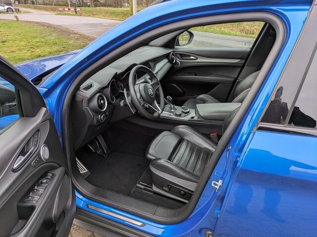 Alfa Romeo Stelvio 2.0 T AWD B-TECH I Arienzo Blue I 280 pk I Panorama I Teledial velgen I Ragazzon uitlaat