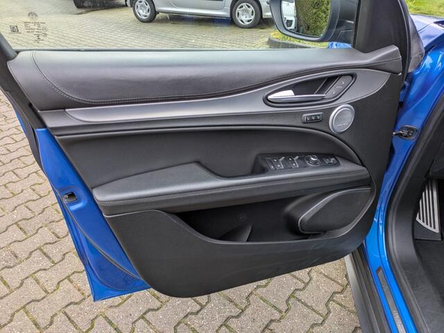 Alfa Romeo Stelvio 2.0 T AWD B-TECH I Arienzo Blue I 280 pk I Panorama I Teledial velgen I Ragazzon uitlaat