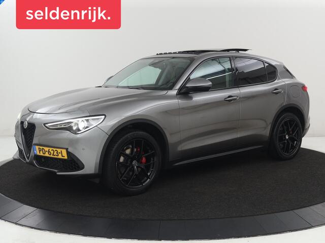Alfa Romeo Stelvio 2.0 T AWD First Edition | Panoramadak | Adaptive cruise | Leder | Stoel & stuurverwarming | Bi-Xenon | Camera | 20'' | Navigatie | Trekhaak | Side Assist | Keyless | Climate control | Origineel NL