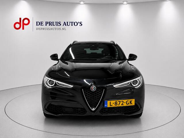 Alfa Romeo Stelvio 2.0 T AWD Super Q4 PackVeloce Trekhaak Camera Navigatie Volleer El.verst+Memo 18inch Keyless Rijstrook+Dodehoeksensor Privacyglas
