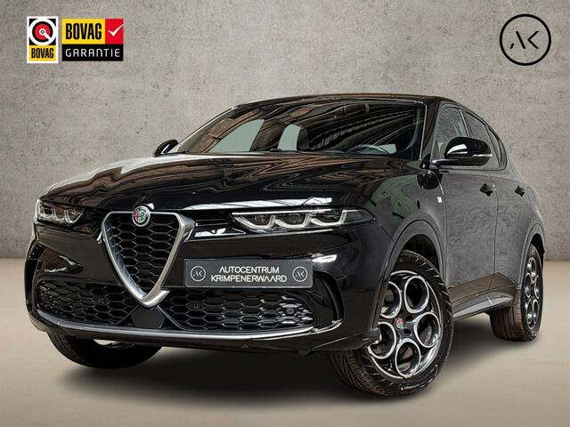 Alfa Romeo Tonale 1.3T PHEV Ti 280Pk Automaat (APPLE CARPLAY, GROOT NAVI, CAMERA, ADAPTIVE CRUISE, SPORTSTOELEN, GETINT GLAS, KEYLESS, ZWART HEMEL, NIEUWSTAAT)