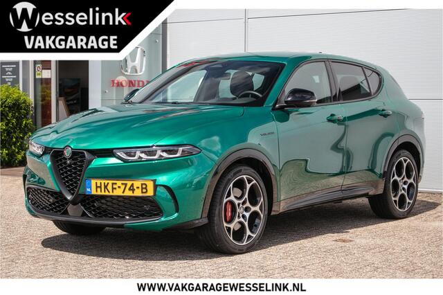 Alfa Romeo Tonale 1.5T Hybrid Veloce - Leer | Stoel+stuurverw | Ad. Cruise | 19" | Nav