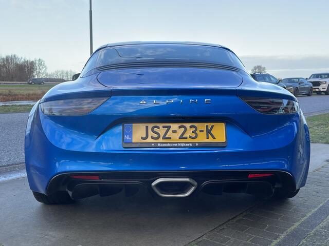 Alpine A110 1.8 Turbo 252 PK Légende / Camera / Focal Premium / Stoelverw. / Leder /