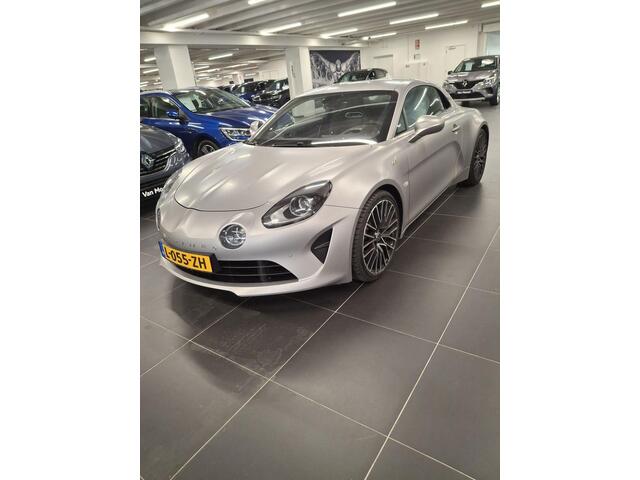 Alpine A110 1.8 Turbo 300PK Légende GT | 070/300 | Mercury Silver Mat | Focal | Leer | Camera | Carplay | 18" Grand Prix diamond-cut velgen