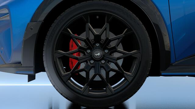 Alpine A290 GTS 52 kWh NIEUW | Pack Driving | Devialet | Franse Vlag | Blauw Alpine logo stuurwiel