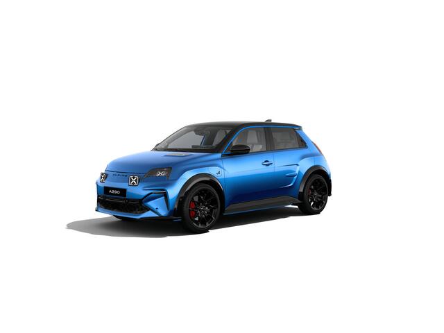 Alpine A290 GTS 52 kWh NIEUW | Pack Driving | Devialet | Franse Vlag | Blauw Alpine logo stuurwiel