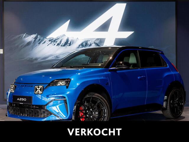 Alpine A290 GTS 52 kWh TE BESTELLEN |220PK | DEVIALET SOUND | CARPLAY |PACK DRIVING |PACK SAFETY | TELEMATRIC