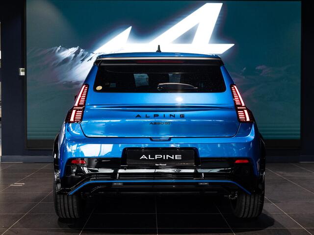 Alpine A290 GT Performance 52 kWh TE BESTELLEN | 220PK | PACK DRIVING | DEVIALET SOUND | TELEMETRIC | CAMERA |
