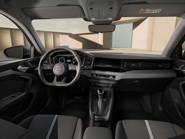 Audi A1 Sportback 25 TFSI Advanced edition · Cruise control · Afgevlakt sportstuur · Parkeerhulp plus