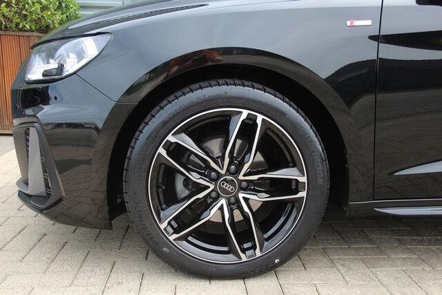Audi A1 Sportback 30 TFSI 116Pk S-Line Automaat | Keyless-Go | Virtual Cockpit | Leder | Sportstoelen | Stoelverw | PDC | Navi | Tel-Bluetooth | ECC | Cruise | LMV17'' Zeer nette