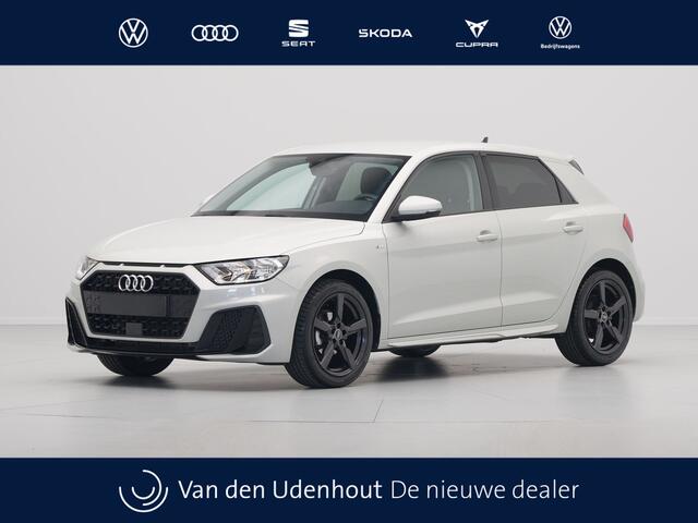 Audi A1 Sportback 25 TFSI 95 pk s-tronic S line edition Stoelverwarming, Optiek zwart, Navi via app
