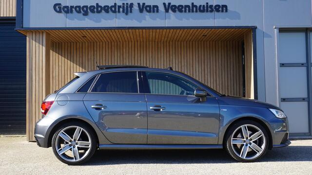 Audi A1 Sportback 1.8 TFSI 192PK 3x S-Line Pano.Dak 18inch LM Xenon/LED H-Leder *Daytona Grey Pearl* 1e Eigenaar! Audi O.H.