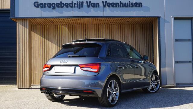 Audi A1 Sportback 1.8 TFSI 192PK 3x S-Line Pano.Dak 18inch LM Xenon/LED H-Leder *Daytona Grey Pearl* 1e Eigenaar! Audi O.H.