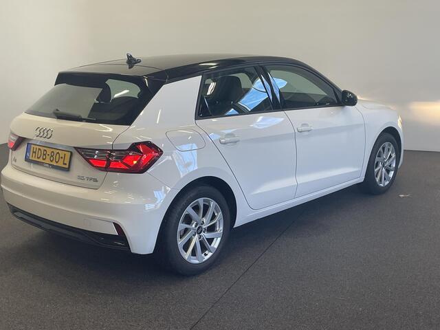 Audi A1 Sportback 30 TFSI 110pk Automaat Advanced Climate Control Navigatie Apple Carplay/Android Auto Voorstoelen verwarmd Cruise control Lichtmetalen velgen Two Tone
