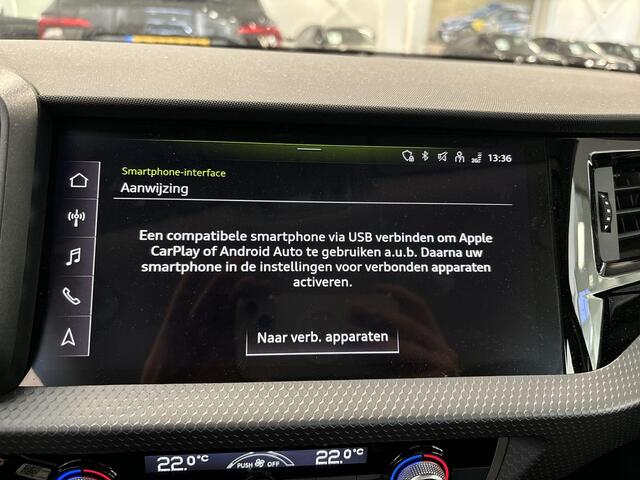 Audi A1 Sportback 30 Tfsi 110pk Advanced edition · Apple/Android Car Play · P-Sensoren · Cruise Control · Virtual Cockpit · 17'' Inch · Garantie t/m 01-05-2027 of 100.000km