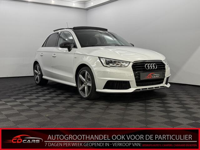 Audi A1 Sportback 1.8 TFSI S-line Pano, Leder, Parkeersensoren, Cruise control, Keyless start, Navi, Stoelverwarming