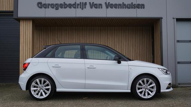 Audi A1 Sportback 1.0 TFSI 95pk 5Drs Adrenalin S-Line 17inch LM Navi Airco Elek.pakket *Gletsjerwit Metallic* NL auto! 83316km!