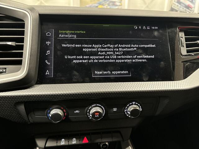 Audi A1 Sportback 25 TFSI 95pk Pro Line · Apple/Android Car Play · P-Sensoren · Airco · Cruise Control · 15'' Inch · Garantie t/m 10-07-2027 of 100.000km