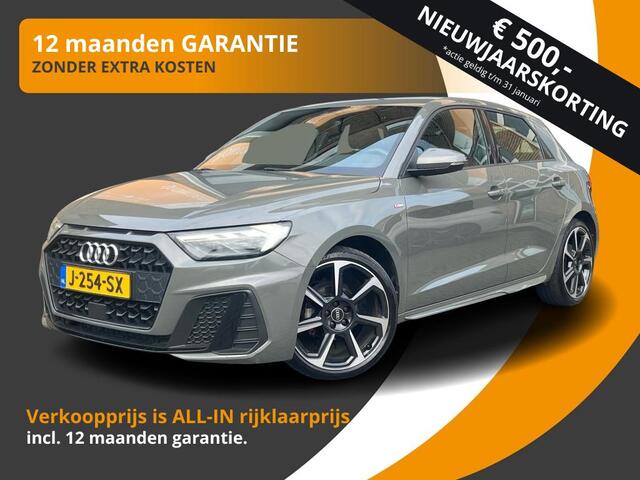 Audi A1 SPORTBACK 25 TFSI S-LINE SPORT HALF LEER/ACC-CRUISE/LED/18/VIRTUAL/NL-AUTO