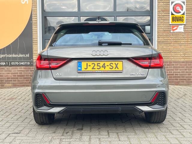 Audi A1 SPORTBACK 25 TFSI S-LINE SPORT HALF LEER/ACC-CRUISE/LED/18/VIRTUAL/NL-AUTO