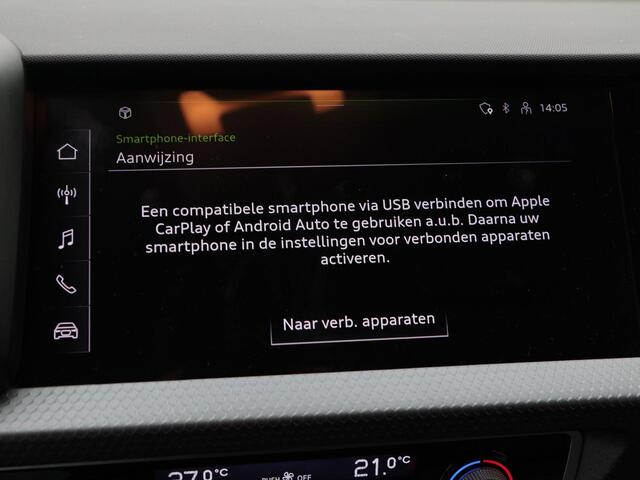 Audi A1 Sportback 25 TFSi Automaat Advanced Edition | Virtual Cockpit | Keyless | Stoelverwarming | CarPlay | LED | Parkeersensoren | 17 Inch | 20.631 Km