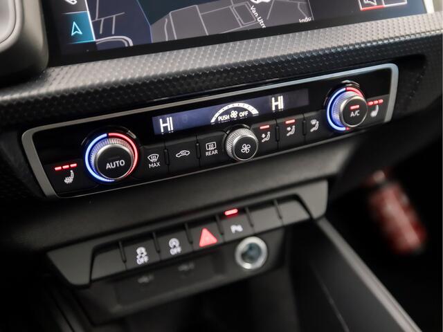 Audi A1 Sportback 30 TFSI S-Line Sport Automaat (APPLE CARPLAY, GROOT NAVI, CLIMATE, STOELVERWARMING, SPORTSTOELEN, PARKEERSENSOREN, CRUISE, LM VELGEN, NIEUWSTAAT)