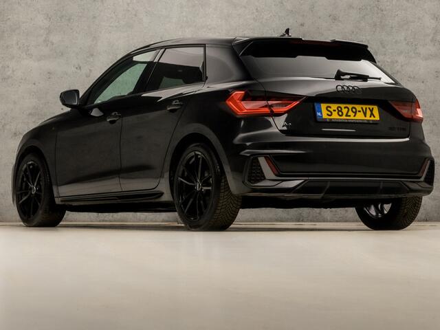 Audi A1 Sportback 30 TFSI S-Line Sport Automaat (BLACK PACK, APPLE CARPLAY, SFEERVERLICHTING, CLIMATE, STOELVERWARMING, SPORTSTOELEN, GETINT GLAS, LED ACHTERLICHTEN, CRUISE, NIEUWE APK, NIEUWSTAAT)