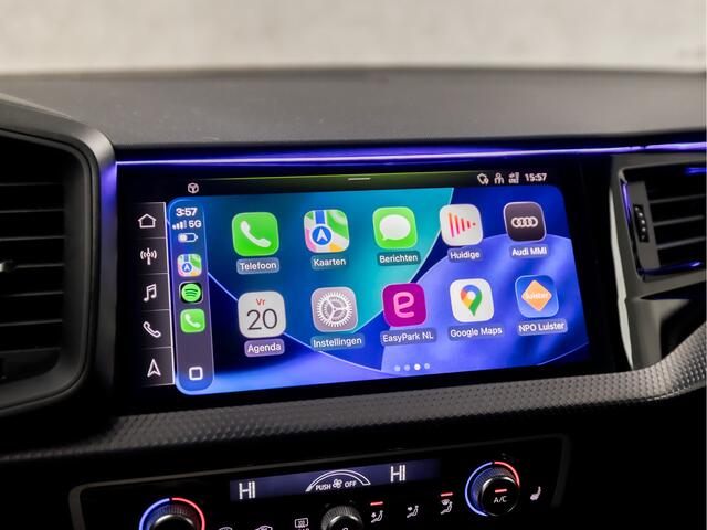 Audi A1 Sportback 30 TFSI S-Line Sport Automaat (BLACK PACK, APPLE CARPLAY, SFEERVERLICHTING, CLIMATE, STOELVERWARMING, SPORTSTOELEN, GETINT GLAS, LED ACHTERLICHTEN, CRUISE, NIEUWE APK, NIEUWSTAAT)
