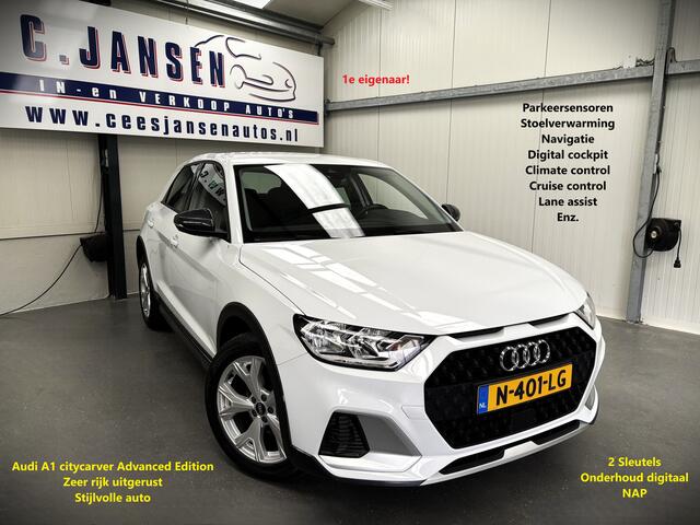 Audi A1 citycarver 25 TFSI Advanced Edition 1e eigenaar! NAP | Airco (automatisch) | Cruise control | Lichtmetalen velgen 17"