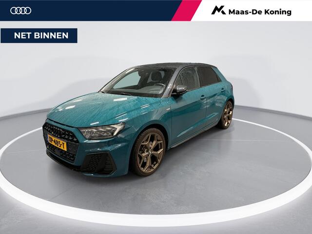Audi A1 Sportback 30 TFSI 116pk S-Tronic S Line Edition One · Stoelverwarming · LED Koplampen · Sfeerverlichting · Apple/Android Car Play · 18"Velgen · Cruise Control ·