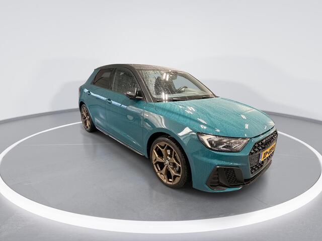 Audi A1 Sportback 30 TFSI 116pk S-Tronic S Line Edition One · Stoelverwarming · LED Koplampen · Sfeerverlichting · Apple/Android Car Play · 18"Velgen · Cruise Control ·