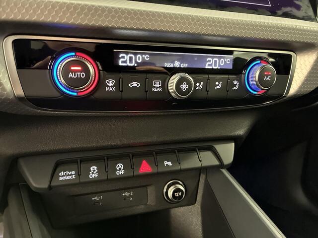 Audi A1 Sportback 30 TFSI 110pk S-Tronic S Edition · Camera · Apple/Android Car Play · Keyless · P-Sensoren · Getint Glas · Afgevlakt Stuurwiel · 17'' Inch ·