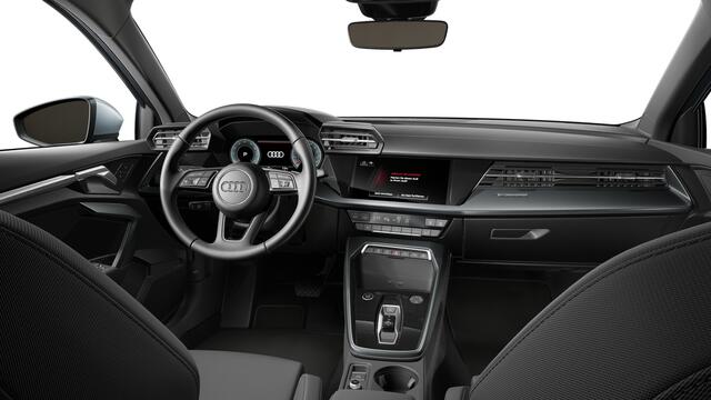 Audi A3 Limousine 30 TFSI 116 S tronic Advanced edition Automaat | Interieur met sportstoelen | Infotainmentpakket Connectivity | Ledkoplampen, ledachterlichten, dynamische knipperlichten achter | Audi soundsystem | Velgen 5-arm 8Jx17 | Assistentiepakket Rijden e